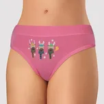 Kalhotky Andrie vánoční PS 1070 sob růžové Barva: růžová, Velikost: S