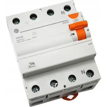 Proudový chránič PROUDOVÝ CHRÁNIČ 63A 30mA TYP-AC 4P General Electric