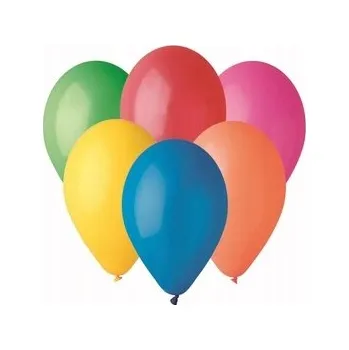 Balónek Latexové balónky Godan, vícebarevné, 9" (cca 23 cm), 25 5 kusů