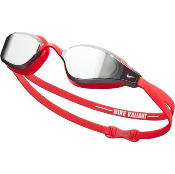 Plavecké brýle NIKE SWIM Zrcadlové brýle Nike Swim Valiant ČERVENÁ