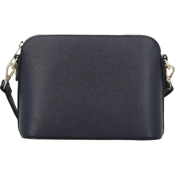 Kabelka Módní dámská kožená crossbody kabelka Jurina, tmavě modrá
