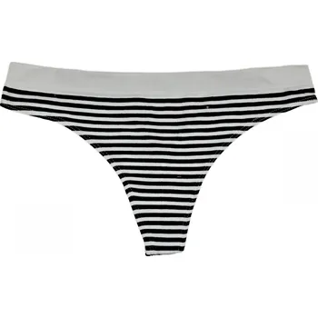 Dámské spodní prádlo Greenice Dámská tanga vz. 706 Velikost: L - XL, Barva: černá