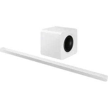 Audio Samsung Ultra Slim Soundbar HW-S811GD Surround System bílá Bluetooth®, Dolby Atmos® , Wi-Fi, upevnění na zeď, Ovládání ř