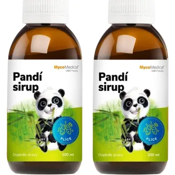 2x MycoMedica Pandí sirup 400 ml (Primárně zaměřený na nerovnováhy, blokády a protipohyby ve Fei (v Plicích))