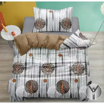 Povlečení NOVINKA 2025! Exkluzivní oboustranné Bavlněné povlečení s 3D efektem 140x200/70x90 cm - KÁŤA