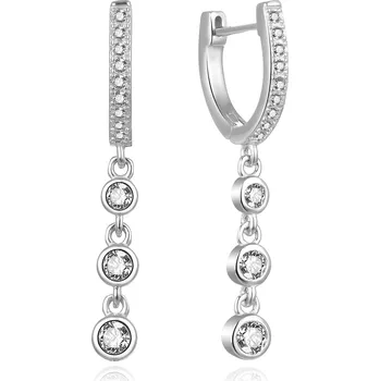Náušnice MOISS stříbrné náušnice E0003056