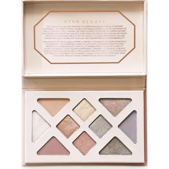 Paletka dekorativní kosmetiky ĀTHR BEAUTY Paletka očních stínů Rose Quartz Crystal Gemstone