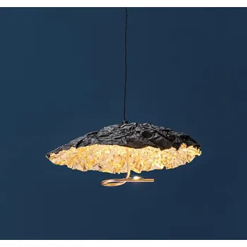 Catellani & Smith Luxusní závěsné LED svítidlo Gold Moon, 2700K, 1x1,1W