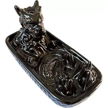 Aroma lampa AWM Fontána - stojan na vonné kužely Tekoucí dým Dračí Hora