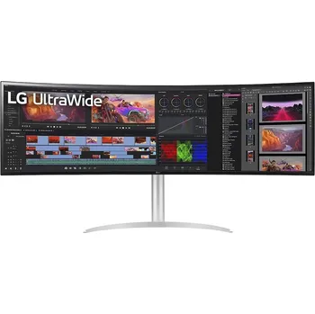 Monitor LG monitor 49WQ95C-W IPS 49&quot;/ 5120x1440 / 144Hz/400cdm / 5ms/ 1000:1/DP/HDMI/USB/ černo/stříbrný