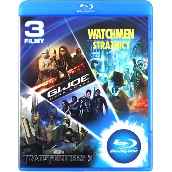 Hra pro starou konzoli Transformers 3 / G.I. Joe: Czas Kobry / Watchmen Blu-ray disk
