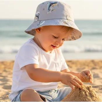 Klobouk KONGES SLOJD Bucket klobouk ASNOU - WHALE BOAT Velikost: 12-18m