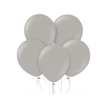 Balónek Latexové balónky Godan 46 cm šedé 5 kusů