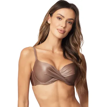 Dámské plavky Vrchní díl plavek Vivisence 3222 Barva: Hnědá, Velikost: 85C