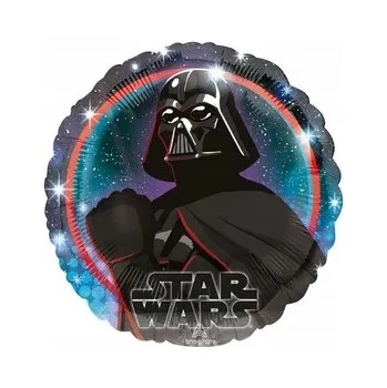 Balónek Fóliový balónek Amscan Star Wars Galaxy Darth Vader 45 cm