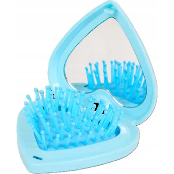 kartáč na vlasy Kartáč na vlasy se zrcátkem – Srdíčko