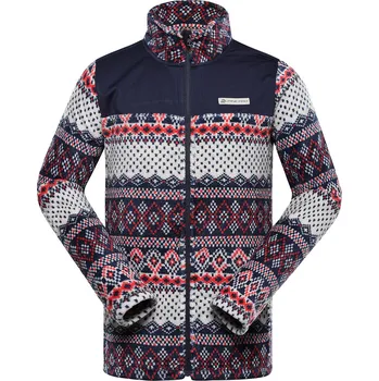 Pánská mikina Pánská fleecová mikina Alpine Pro EFLIN - tmavě modrá / XL