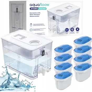 Filtrační konvice Filtrační konvice AquaFloow HydroFeeder MaxiMag 9,5 l bílá