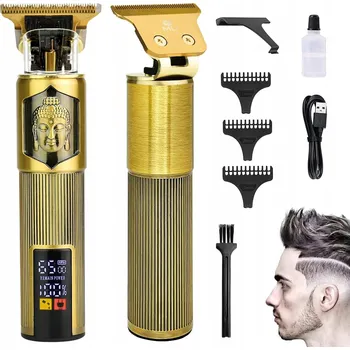 Strojek na vlasy Pánský zastřihovač vousů a vlasů, voděodolný pro holení