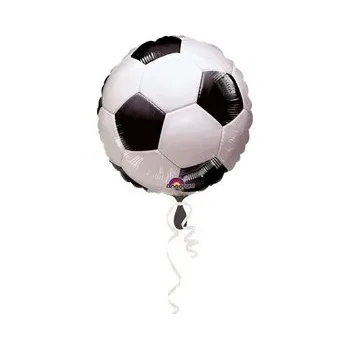 Balónek Fóliový balónek fotbalový míč 43cm 1 Ks