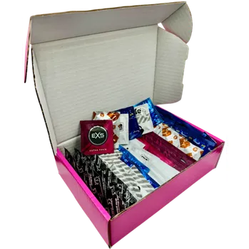 Kondom Sada zesílených kondomů – Strong & Safe pack (64 ks)