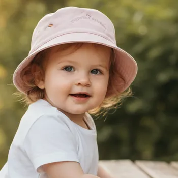 Klobouk KONGES SLOJD Klobouček MON - ROSE SMOKE Velikost: 12-18m