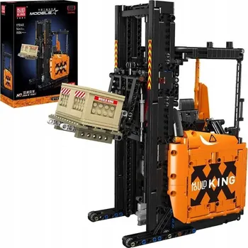 ostatní stavebnice Sada kostek Mould King 17040 model dálkově ovládaného vysokozdvižného vozíku