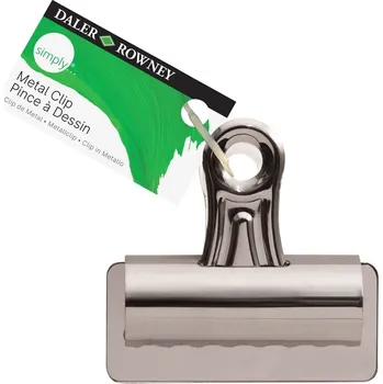 Příslušenství ke zvukové technice Daler Rowney Simply Accessories Kovový klip Silver