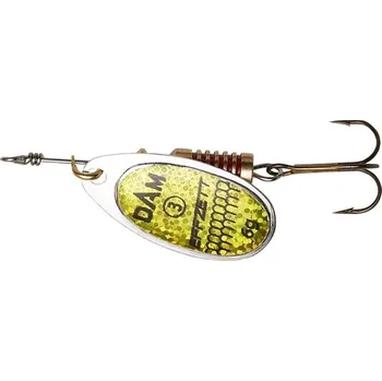 Umělá nástraha Dam Třpytka Effzett Standard Spinner Reflex Gold Hmotnost: 6g, Velikost: #3