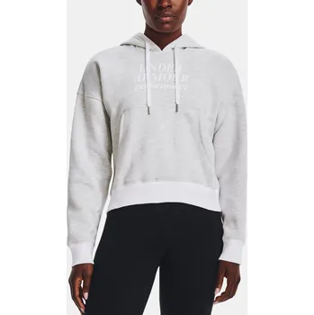 Dámská mikina Dámská mikina Under Armour Essential Script Hoodie 1374107-100 Bílá LG