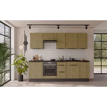 Kuchyňská linka Stolarz-Lempert Kuchyňská linka Cremona/ANT 260 cm - Sestava 2