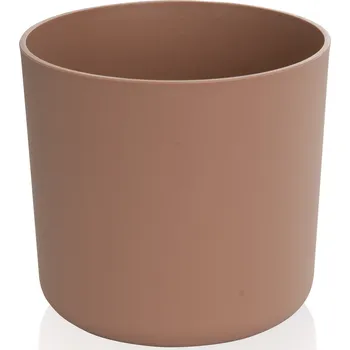 Zahrada Plastkon Plastkon Obal na květináč Lora 18 cm mocha mousse