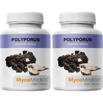 2x MycoMedica Polyporus 180 cps. (Podporuje kvalitu a lesk vlasů)