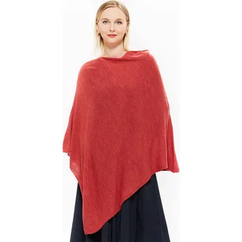 Dámské pončo PONČO Z VLNY ALPAKA BOUGANVILLE