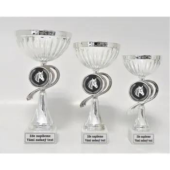 Jezdecké poháry 503-LAC032 Zde napište text na štítky a součet zadejte do košíku. Více informací viz.POPIS v dolní části.