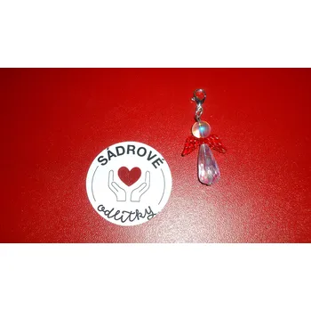 HandMade by VeJa Přívěšek - andílek pro štěstí/radost č.236