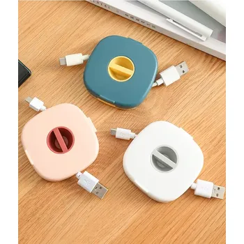 Vložka do organizéru na nářadí Navijak na usb kabel, navíječ na sluchátka - bílý (PRH17)