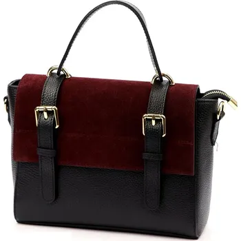 Kožená kabelka Luka černá KZ2260051