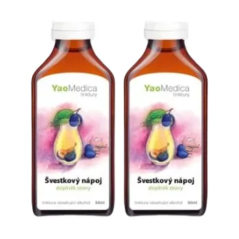 2x YaoMedica Švestkový nápoj 100 ml (Maximální síla a účinnost)