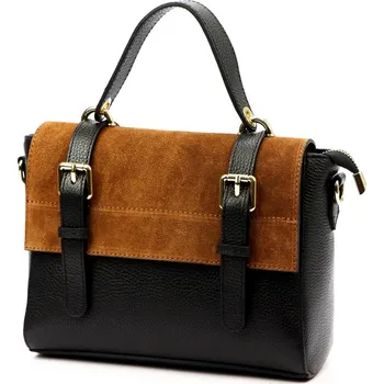 Kožená kabelka Luka černá KZ2260049