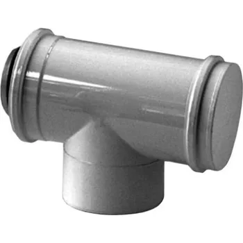 Kouřovod Baxi T-kus 60/100mm, revizní, koaxiální odkouření