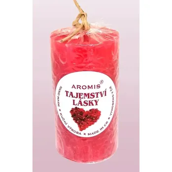 Svíčka Svíčka s vůní - TAJEMSTVÍ LÁSKY, 12 cm