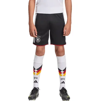 Dětské domácí fotbalové šortky Adidas Německo 2026 černé