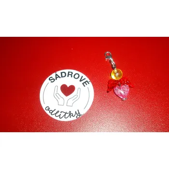 HandMade by VeJa Přívěšek - andílek pro štěstí/radost č. 244