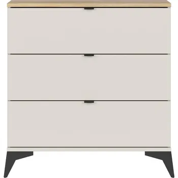 Komoda Brwcz GLAMOUR KOM3S kašmír/dub mauvella / 2BAL /