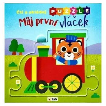 Puzzle Čti a Skládej Puzzle Můj první vláček