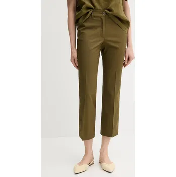 Dámské oblečení Kalhoty Sisley 4ENMLE02X zelená 87X, vel. 34