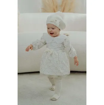 Čepice Dětská čepice s příměsí vlny Jamiks KATHRINE II KATHRINE.II.Na.g.JZH272 béžová 01X, vel. 52