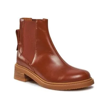 Pracovní obuv Kotníková obuv s elastickým prvkem See By Chloé SB41001A Hnědá 41