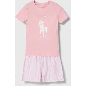 Dámské noční prádlo Dětské pyžamo Polo Ralph Lauren 4P0146 růžová 30X, vel. 164